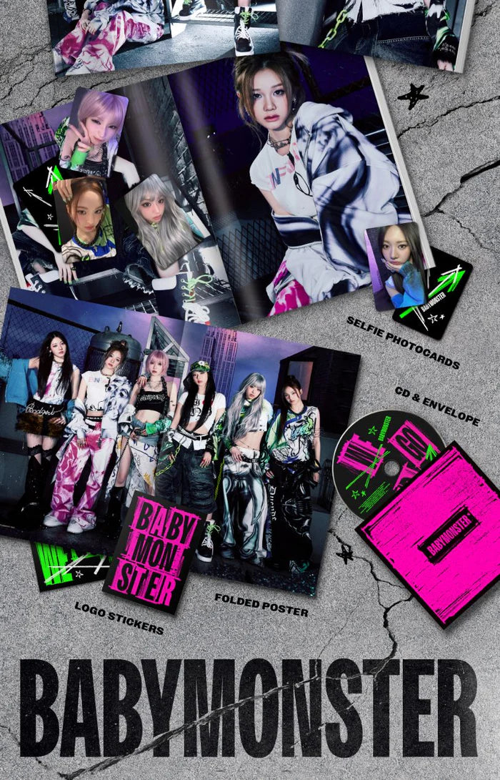Album da collezione – BABYMONSTER WE GO UP (UP VER.) Originale