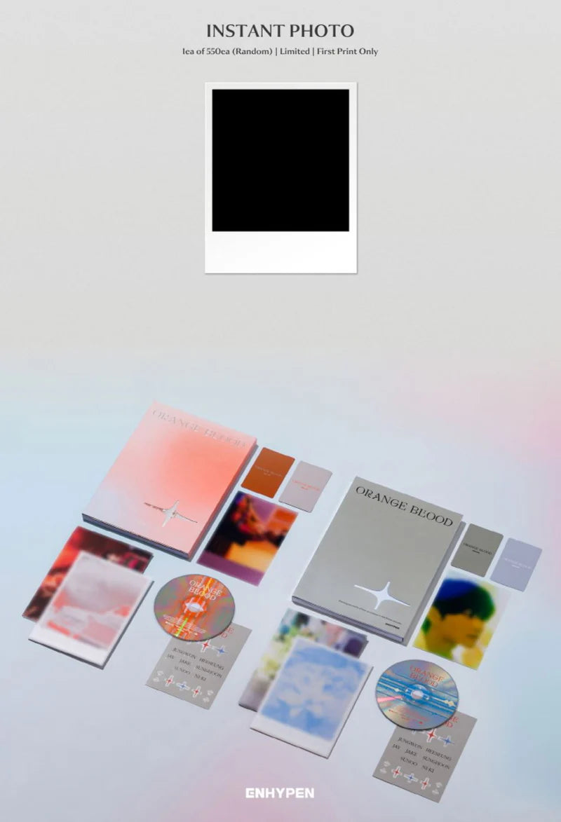 Album da collezione – ENHYPEN ORANGE BLOOD (Originale)
