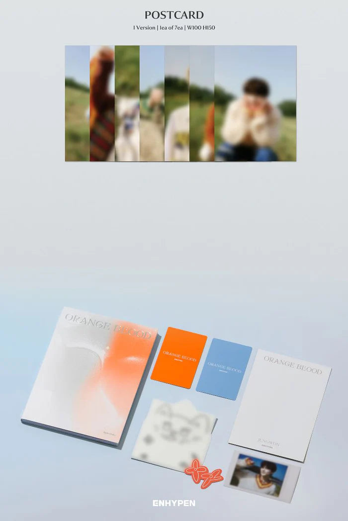Album da collezione – ENHYPEN ORANGE BLOOD (ENGENE VER.) Originale