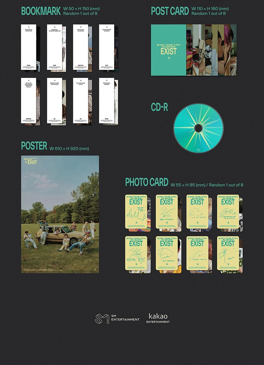 Album da collezione – EXO EXIST (PHOTOBOOK VER.) Originale