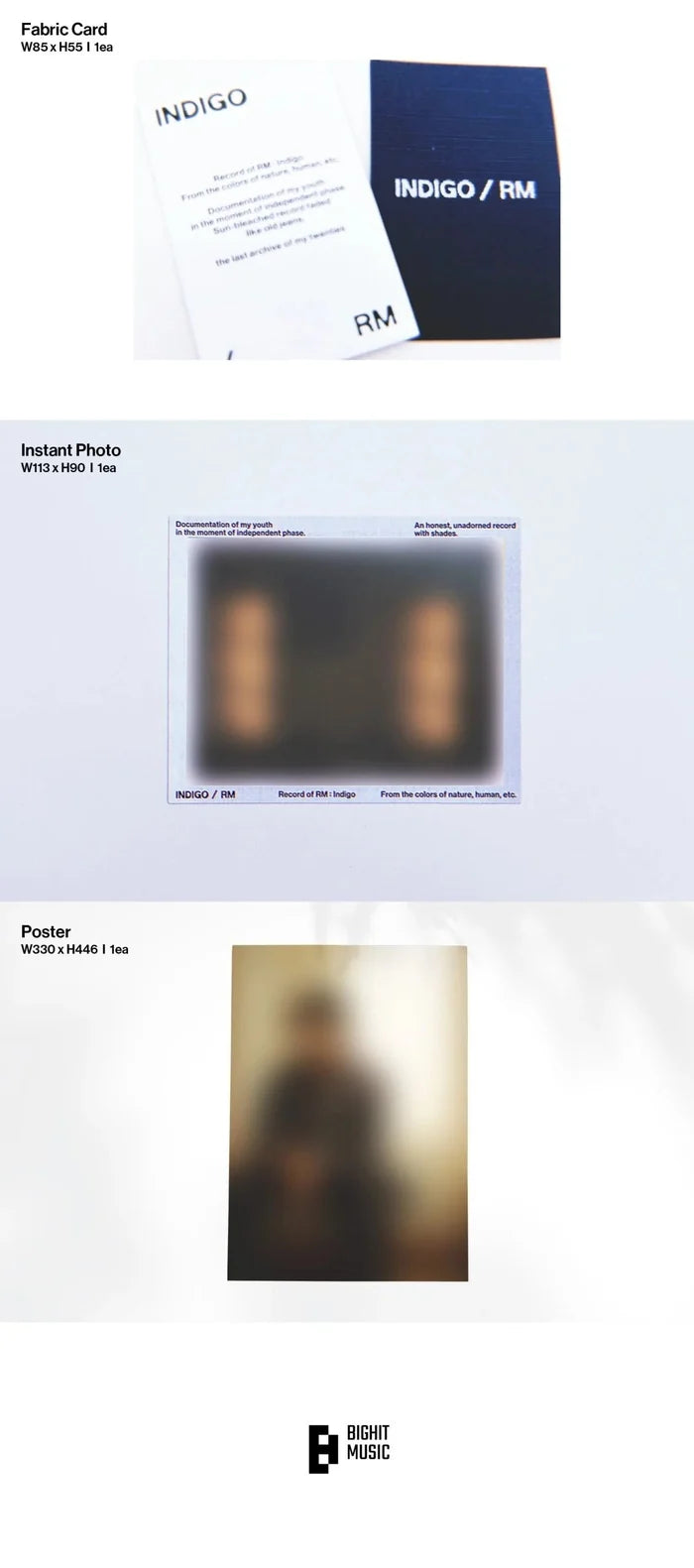 Album da collezione – RM INDIGO (BOOK VER.)