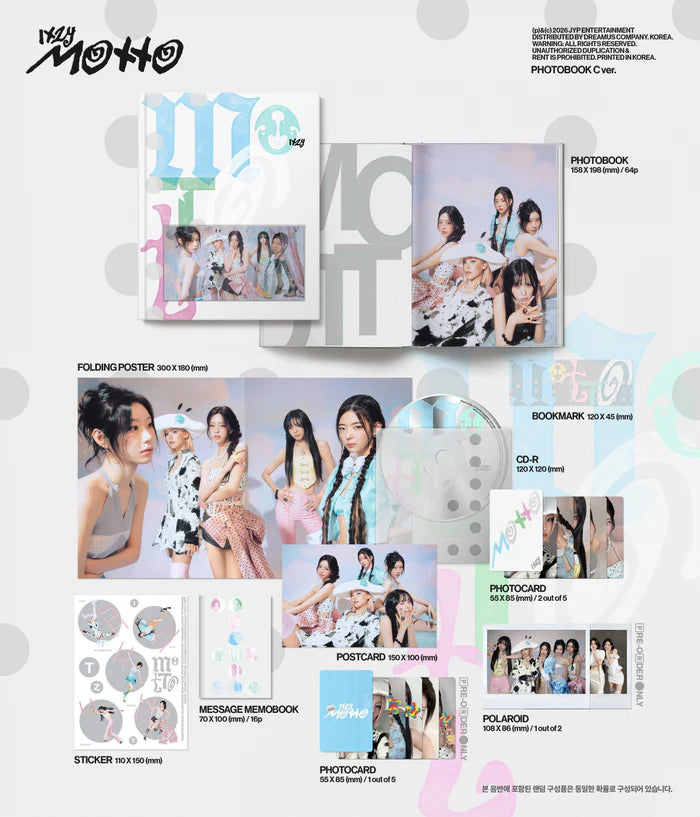 Album da collezione – ITZY MOTTO (PHOTOBOOK VER.) (Originale)