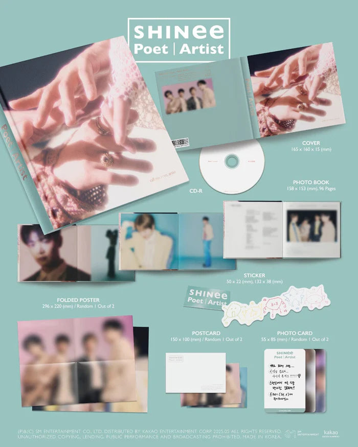 Album da collezione – SHINee POET | ARTIST (PHOTOBOOK VER.) Originale