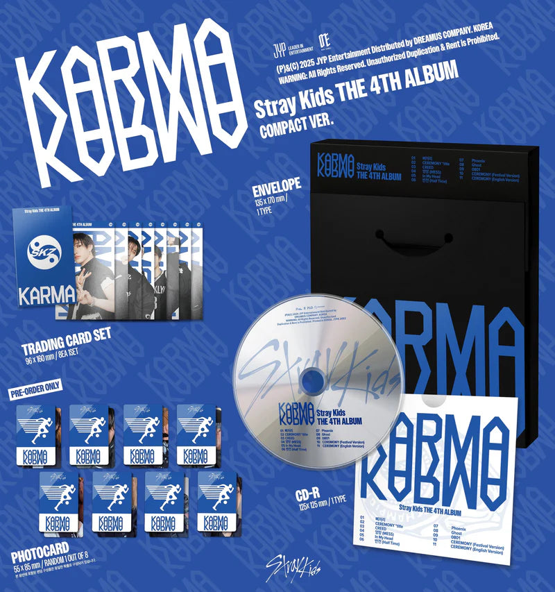 Album Compact da collezione – Stray Kids KARMA (Compact Ver.)