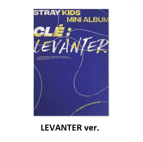 Album da collezione – STRAY KIDS Clé : LEVANTER (STANDARD VER.) (Originale)