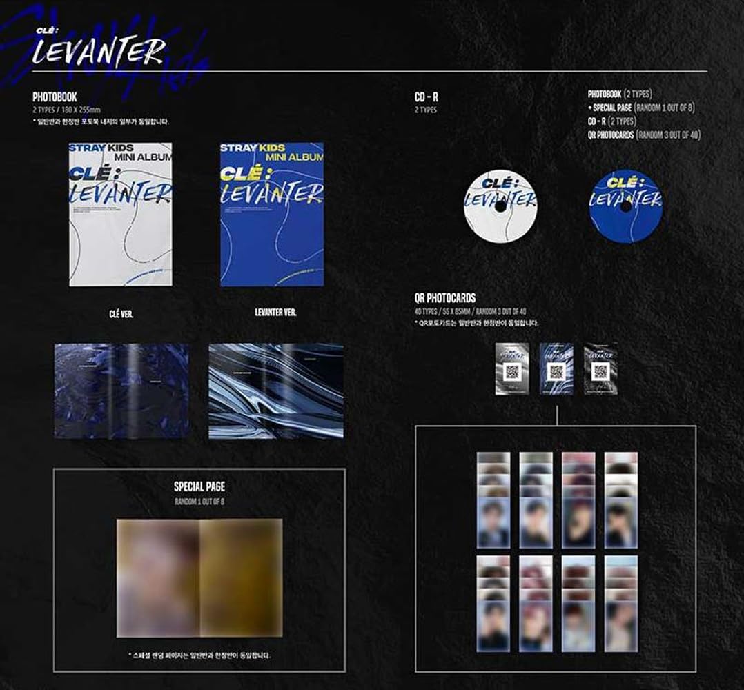Album da collezione – Stray Kids Clé : LEVANTER (Originale)