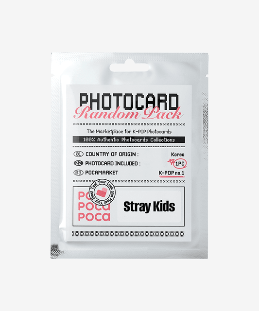 Stray Kids – POCA Market Random Pack 1ea Photocard Ufficiale | Collezionabile K-Pop