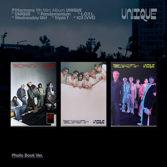 Album da collezione – P1Harmony UNIQUE (Originale)