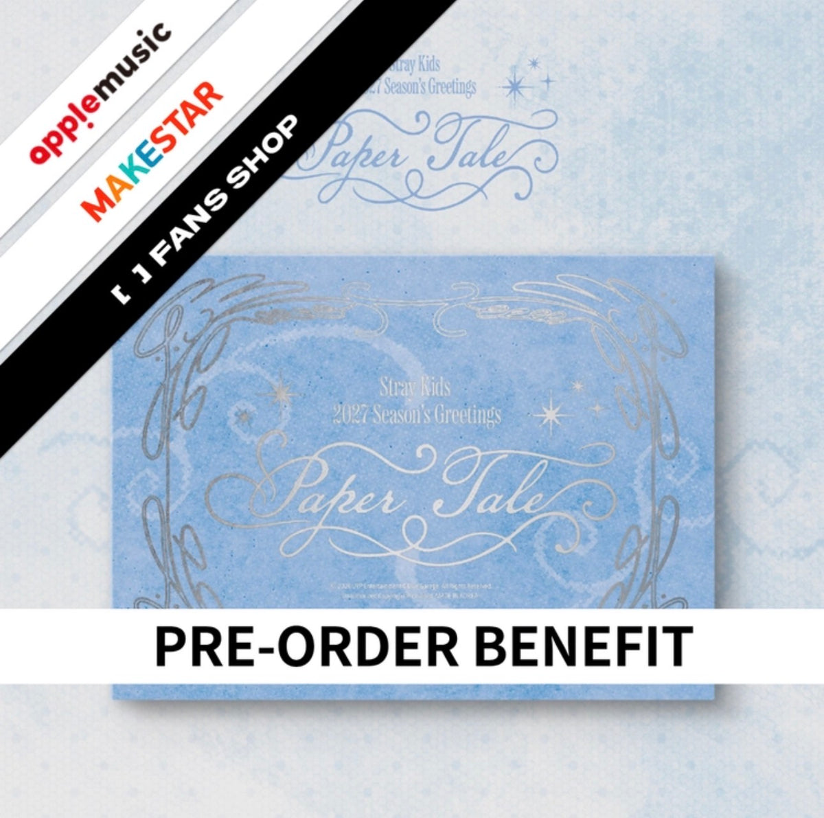 STRAY KIDS SEASON’S GREETINGS 2027 – [PAPER TALES] + POB | PRE-ORDER