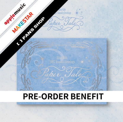STRAY KIDS SEASON’S GREETINGS 2027 – [PAPER TALES] + POB | PRE-ORDER