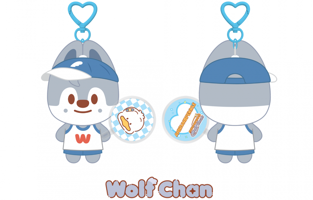 STRAY KIDS – SKZOO X SANRIO CHARACTERS 10CM PLUSH MINI PICKET VER. Gadget Ufficiale (PRE-ORDER)