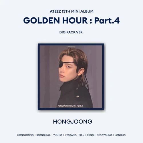 Album Digipack da collezione – ATEEZ Golden Hour : Part.4