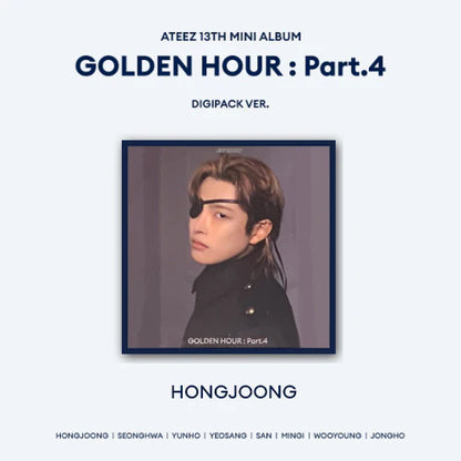 Album Digipack da collezione – ATEEZ Golden Hour : Part.4