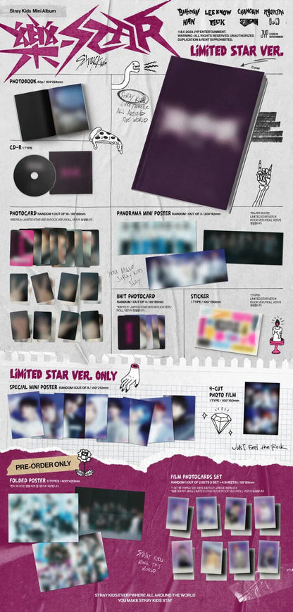 Collectable album – Stray Kids ROCK-STAR