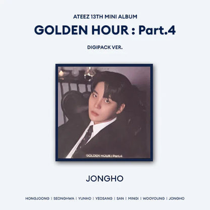 Album Digipack da collezione – ATEEZ Golden Hour : Part.4