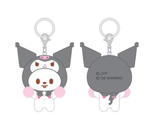 STRAY KIDS – SKZOO X SANRIO CHARACTERS SECRET FLOCKED FIGURE KEYRING (CHEER UP VER.) (RADOM VER.)Gadget Ufficiale (PRE-ORDER)