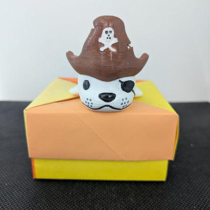 PUFFY SEAL PIRATA – FOCA 3D ARTICOLATA COLLEZIONABILE CUTE