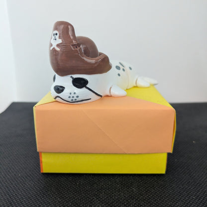 PUFFY SEAL PIRATA – FOCA 3D ARTICOLATA COLLEZIONABILE CUTE