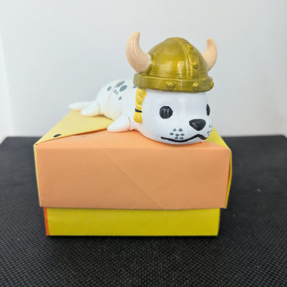 PUFFY SEAL VICHINGA – FOCA 3D ARTICOLATA COLLEZIONABILE CUTE