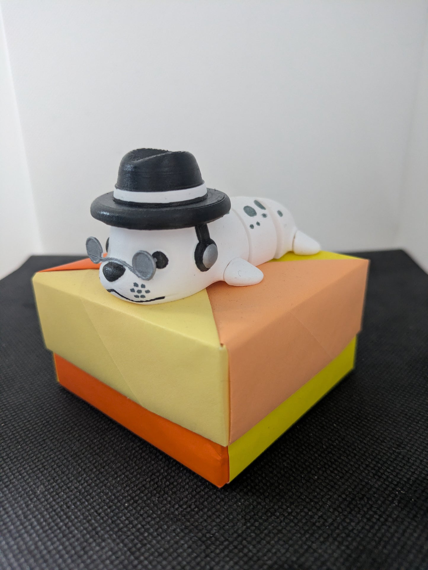 PUFFY SEAL MUSICISTA – FOCA 3D ARTICOLATA COLLEZIONABILE CUTE