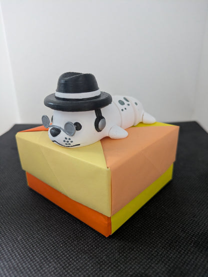 PUFFY SEAL MUSICISTA – FOCA 3D ARTICOLATA COLLEZIONABILE CUTE