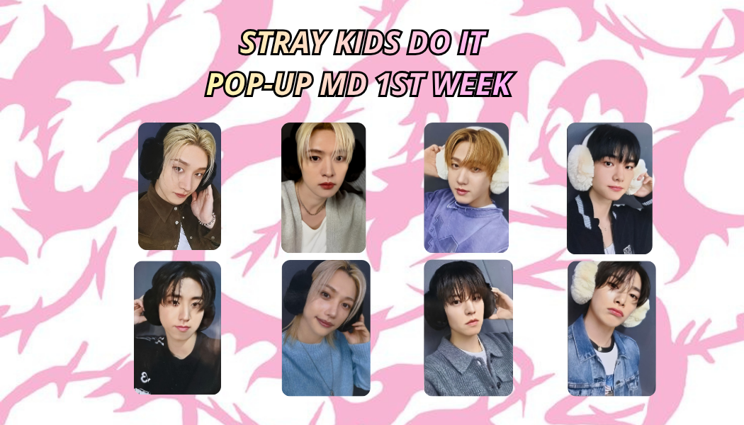 STRAY KIDS – DO IT POP-UP MD 1ST WEEK Photocard Ufficiale | Collezionabile K-Pop (Copia)