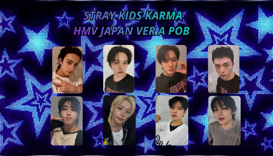 Stray Kids – KARMA HMV Japan Ver. A POB Photocard Ufficiale | Collezionabile K-Pop