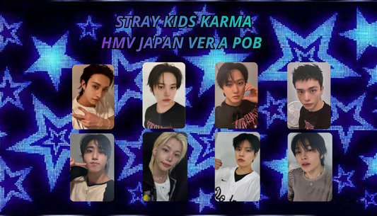 Stray Kids – KARMA HMV Japan Ver. A POB Photocard Ufficiale | Collezionabile K-Pop
