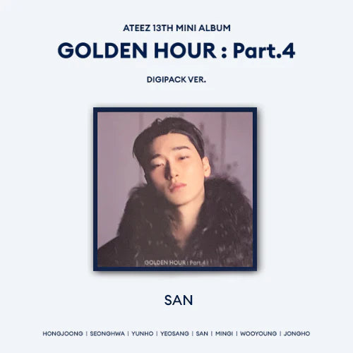 Album Digipack da collezione – ATEEZ Golden Hour : Part.4
