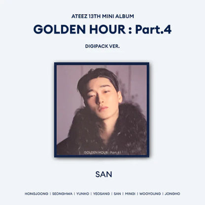 Album Digipack da collezione – ATEEZ Golden Hour : Part.4