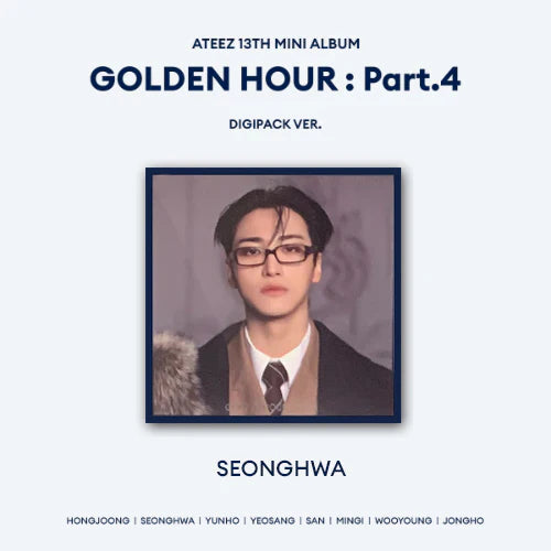 Album Digipack da collezione – ATEEZ Golden Hour : Part.4