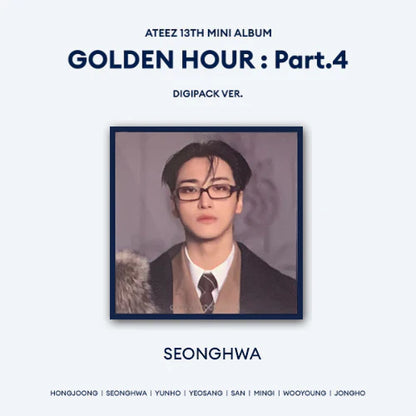 Album Digipack da collezione – ATEEZ Golden Hour : Part.4