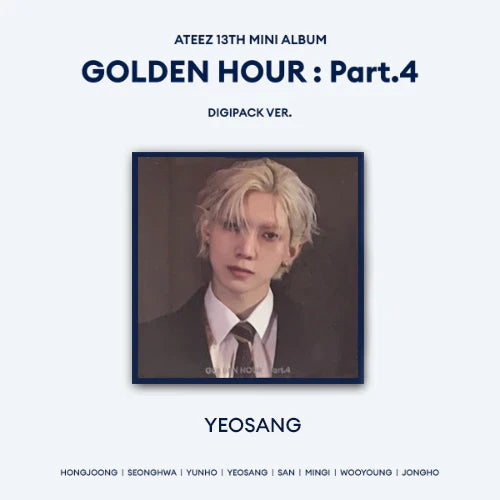 Album Digipack da collezione – ATEEZ Golden Hour : Part.4