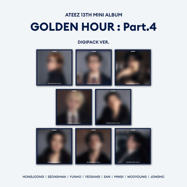 Album Digipack da collezione – ATEEZ Golden Hour : Part.4