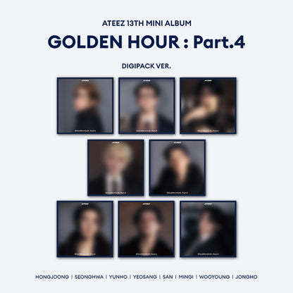 Album Digipack da collezione – ATEEZ Golden Hour : Part.4