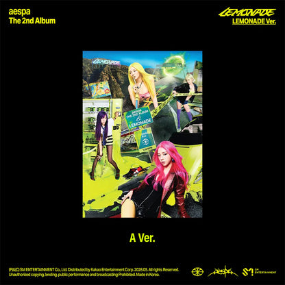 Album da collezione – AESPA LEMONADE (LEMONADE VER.) Originale
