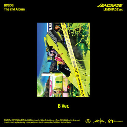 Album da collezione – AESPA LEMONADE (LEMONADE VER.) Originale