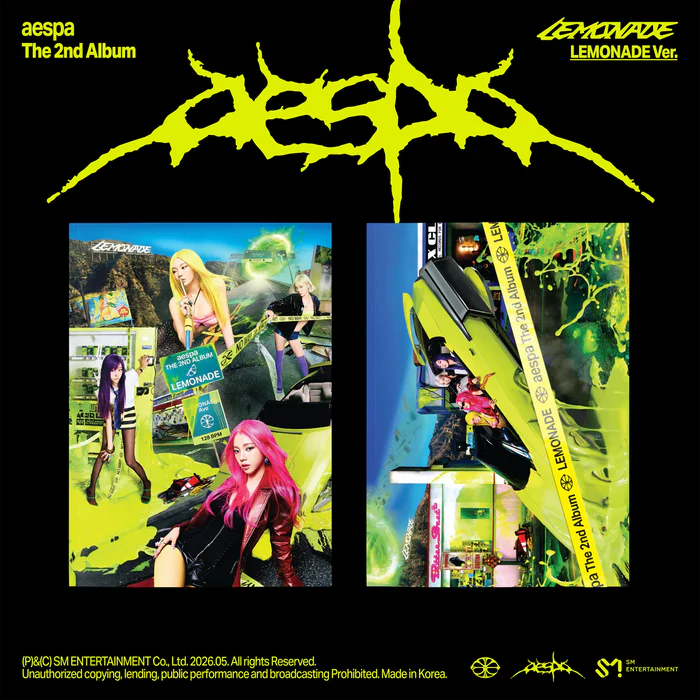 Album da collezione – AESPA LEMONADE (LEMONADE VER.) Originale