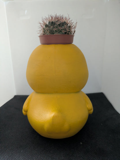 Anatra Plant Friends Porta piante per succulente e mini piante – vista posteriore