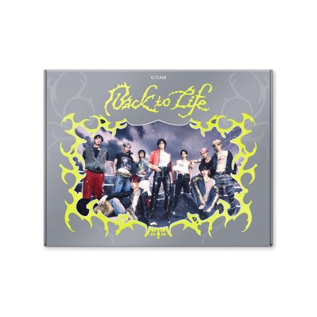 Copertina dell'album BACK TO LIFE degli &TEAM nella versione BREATH