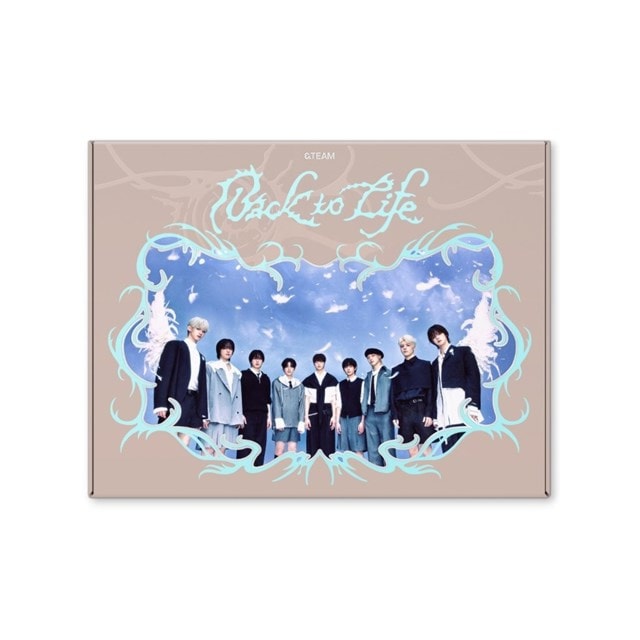 Copertina dell'album BACK TO LIFE degli &TEAM nella versione GAZE