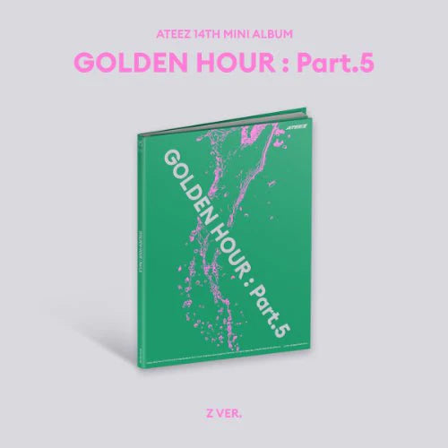 Copertina dell'album GOLDEN HOUR PART.5 degli ATEEZ nella versione Z