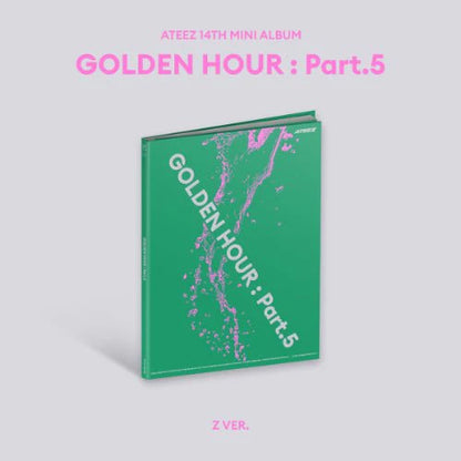 Copertina dell'album GOLDEN HOUR PART.5 degli ATEEZ nella versione Z