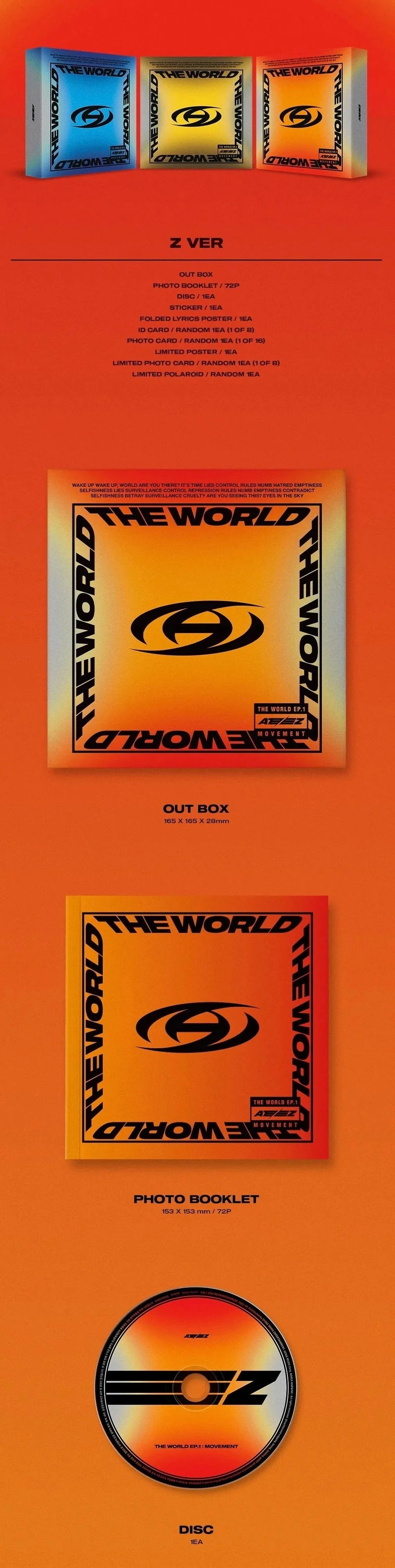 Album da collezione – ATEEZ The World EP.1 : Movement