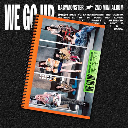 Album da collezione – BABYMONSTER WE GO UP (GO VER.) Originale