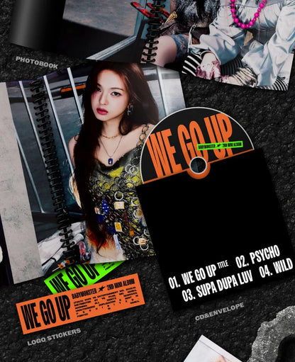Album da collezione – BABYMONSTER WE GO UP (GO VER.) Originale