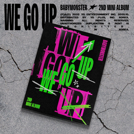 Album da collezione – BABYMONSTER WE GO UP (UP VER.) Originale
