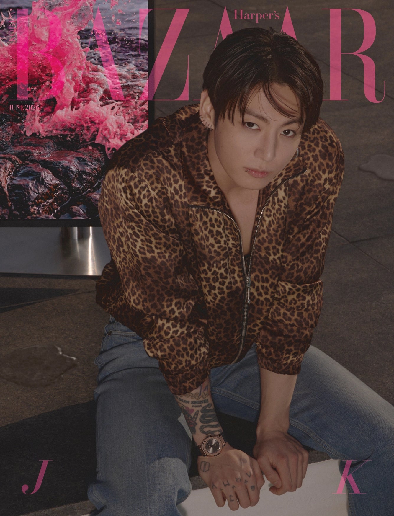 Magazine da collezione – BAZAAR Giugno 2026 (BTS JUNGKOOK) Originale Preorder