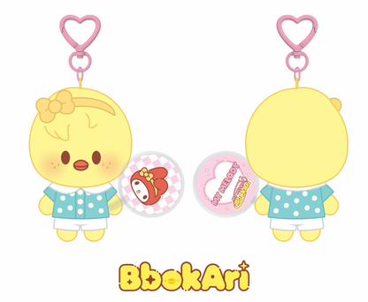 STRAY KIDS – SKZOO X SANRIO CHARACTERS 10CM PLUSH MINI PICKET VER. Gadget Ufficiale (PRE-ORDER)