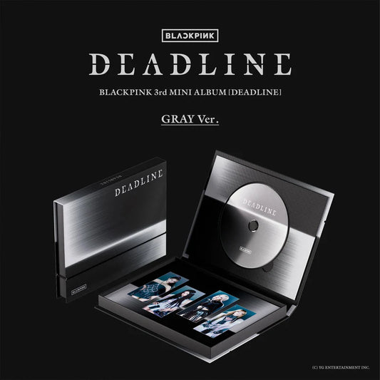 Album da collezione – BLACKPINK Deadline (Grey Ver.) Ufficiale